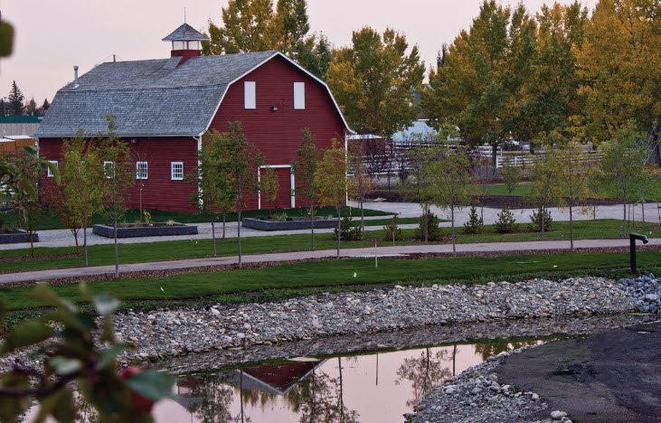 Olds College, Botanic Gardens & Constructed Wetlands, Canada